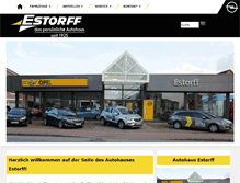 Tablet Screenshot of estorff.de
